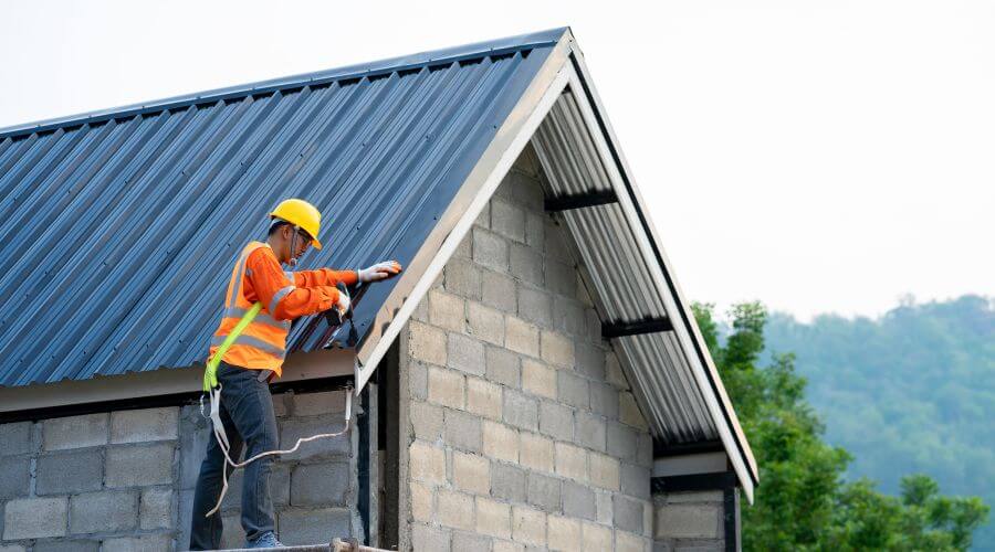 Professional metal roof installation in Dalbo, MN